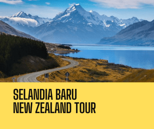 paket tour selandia baru