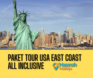 paket tour usa east coast